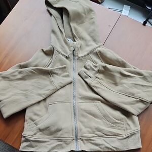Lululemon Athletica Beige Zip-Up Hoodie